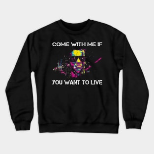 Graphic 80s Movies Characters Movies Crewneck Sweatshirt